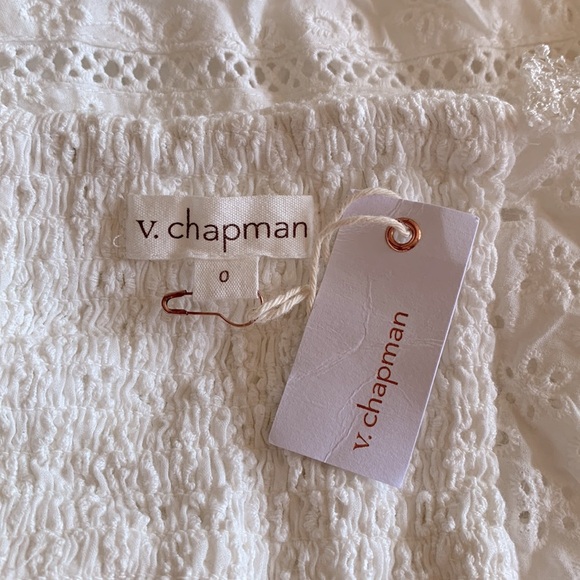 REVOLVE V.chapman  The Praline Eyelet Dress in White - Picture 8 of 8
